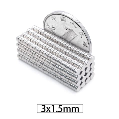 Pcs X Mm Neodymium Disc Mini Magnets X N Ndfeb Super