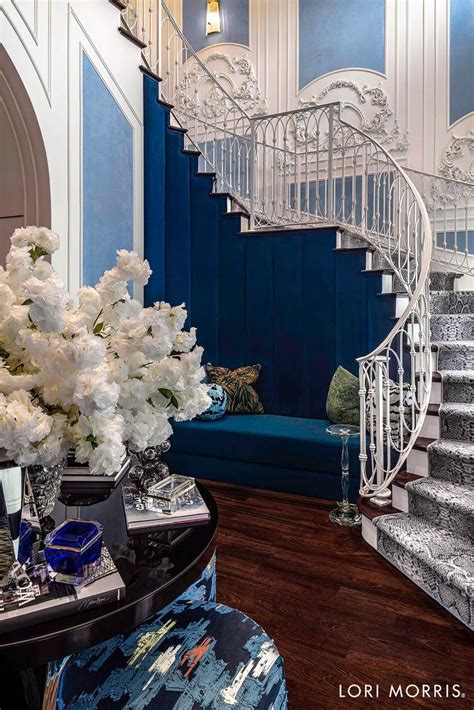 Blue Interiors Lori Morris Design Us Canada Blue Interior