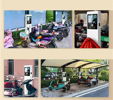 10 Way Electric Charging Bikes Motorcycle Ebike Charging Station Commercial Charging Stations