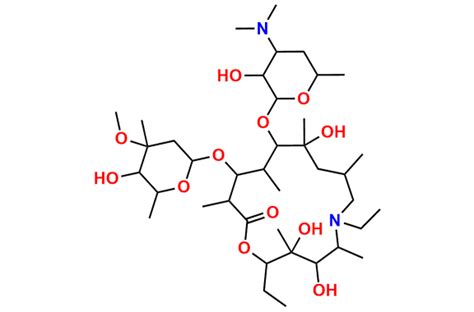 Azithromycin EP Impurity P CAS No 92594 45 1