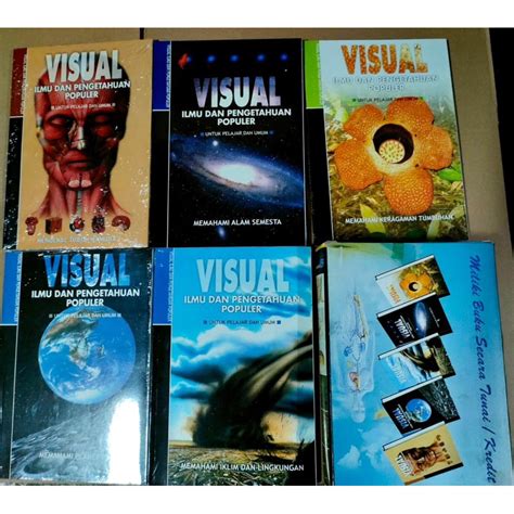 Jual Buku Paket Visual Ilmu Dan Pengetahuan Populer 5 Judul Shopee