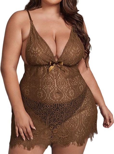 Amazon Zzalalana Plus Size Fairy Dress Lingerie For Women Naughty