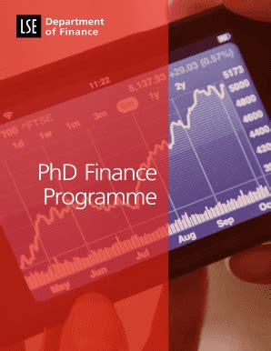 fillable  lse ac phd finance fax email print pdffiller