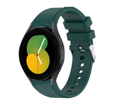 Correa Silicona Samsung Galaxy Watch 5 40mm Verde Oscuro