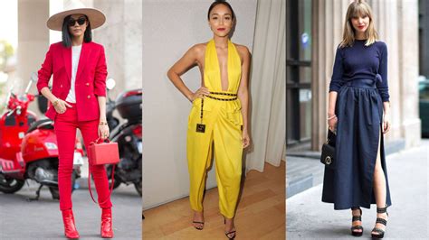 Monochromatic Street Style Looks How To Wear Color