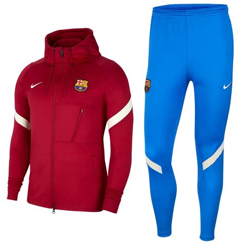 Fc Barcelona Hooded Presentation Soccer Tracksuit 202122 Nike