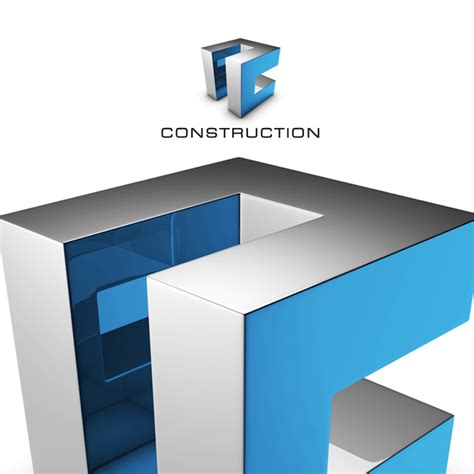 Construction 3D Logo - Online 3D Logo maker | Pixellogo