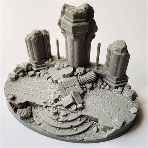 Sacred Ruins Resin Bases Unreal Wargaming Studios Ltd