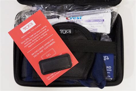 Amenity Kit Review Tumi Delta One And Premium Select