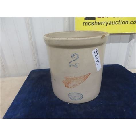 Red Wing 2 Gal Crock Mcsherry Auction Service Ltd