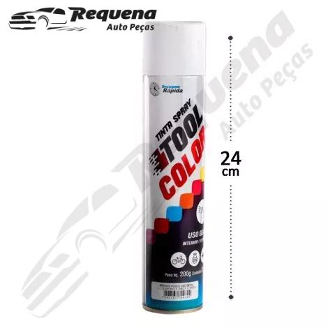 Tinta Spray Uso Geral Ml Branco Fosco Shopee Brasil