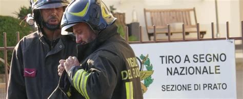 Sigilli Al Tiro A Segno Di Prato Dopo L Incendio Che Ha Fatto Due