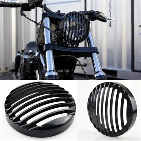 Grade Para Farol De Alum Nio Personalizada Para Harley Davidson