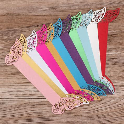 Serviette De Table Reflective Silver Anneaux En Papier Style Papillon