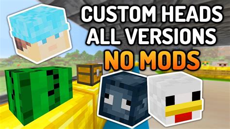 How to Get Custom Heads in Minecraft 1.14 - What Box Game