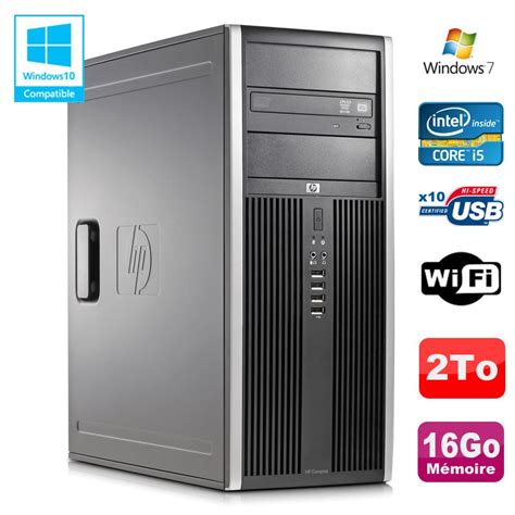 Pc Tour Hp Elite Cmt Core I Ghz Go Disque To Graveur