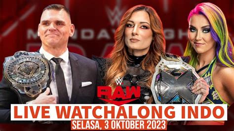 WWE RAW WATCHALONG OKT 2 2023 INDONESIA YouTube