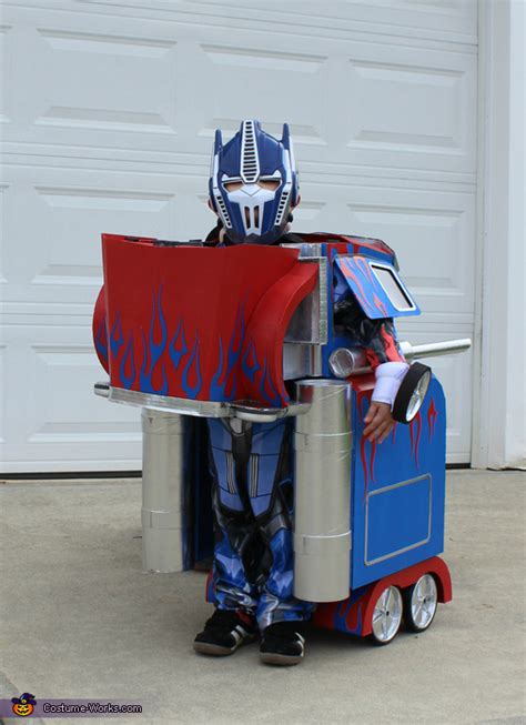 Diy Transformer Costume Template Optimus Prime