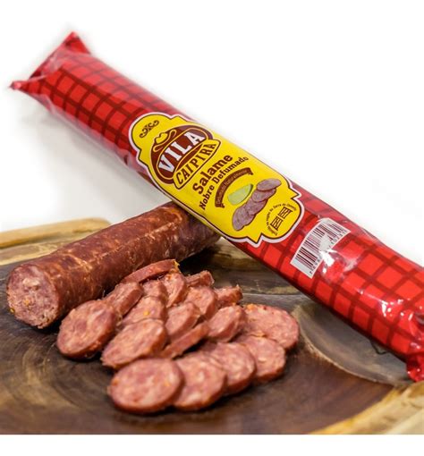 Salame Defumado Artesanal 2 Peças 450g MercadoLivre