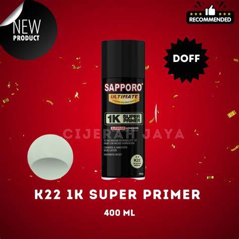 Jual SAPPORO ULTIMATE K22 SUPER PRIMER CAT SEMPROT AEROSOL TERBAIK