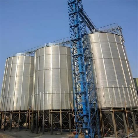 Paddy Sunflower Seed Corn Silo Galvanizing Steel Grain Storage Silo