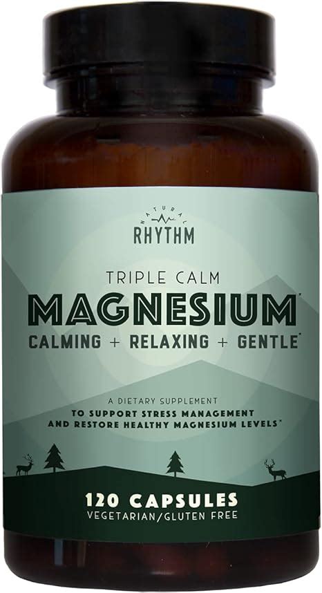 Amazon Natural Rhythm Triple Calm Magnesium Mg Capsules