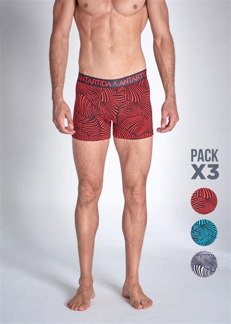 PACK X3 BOXERS STRIPE o 7512 Antártida Sport