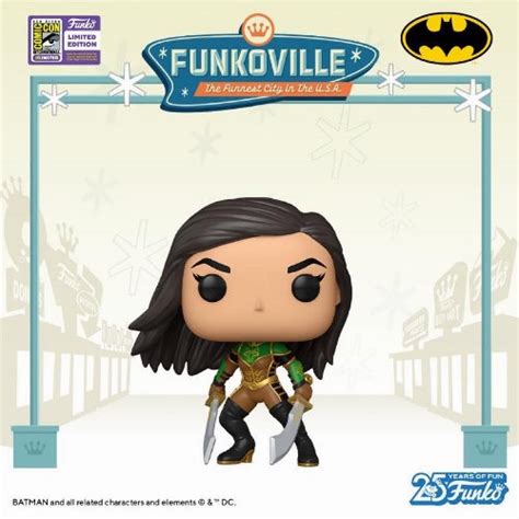 Funko Pop Dc Heroes Batman Talia Al Ghul Sdcc