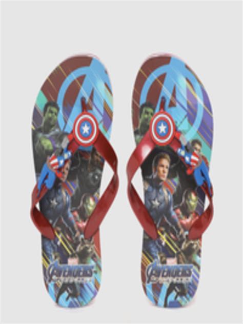 Buy Toothless Boys Marvel Avengers Printed Thong Flip Flops Flip Flops For Boys 11293884 Myntra