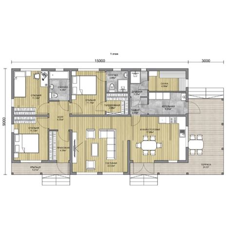 Проект дома DACHA Комфорт+ 140 - цена от 8820000 руб: фото ...