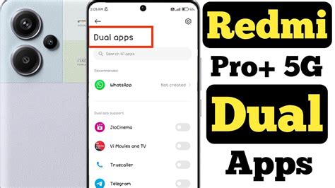 How To Create Dual Apps On Redmi Note 13 Pro Plus 5g Redmi Note 13 Pro Plus 5g Dual Apps