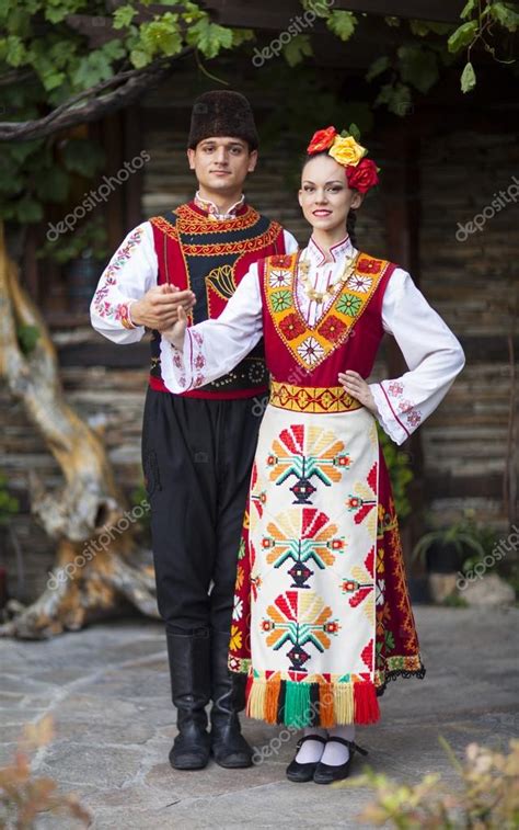 Bulgarian Ladies Dressed In Traditional Costume At The 110 Rose