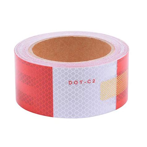 Brightplus 2 X 30 DOT C2 Reflective Tape Waterproof Self Adhesive