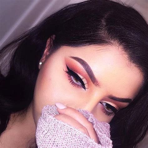 Pinterest Nandeezy † Glamorous Makeup Hair Makeup Brow Makeup