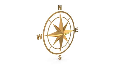 Compass Rose 3d Model By Hdpoly