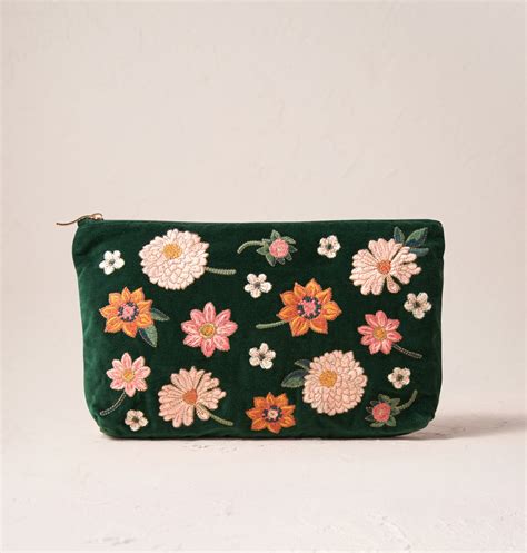 Kate Spiers Dahlia Everyday Pouch Elizabeth Scarlett