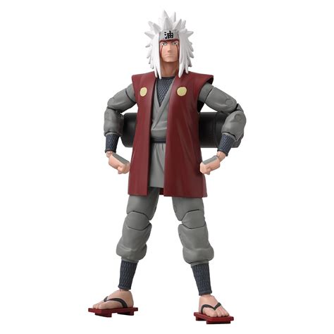 Boneco Bandai Naruto Shippuden Anime Heroes Jiraiya Atacado Collections