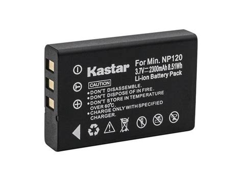 Kastar 1 Pack Battery Replacement For Ordro HDV D9 HDV D9II HDV D10