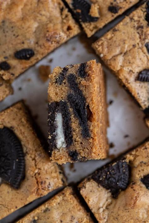 The Best Oreo Blondies Lifestyle Of A Foodie