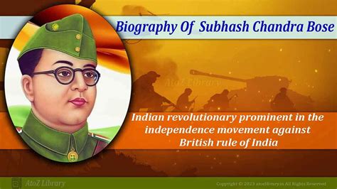 Netaji Subhas Chandra Bose The Fearless Patriot S Remarkable Life