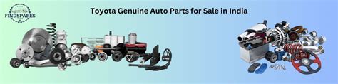 Top Toyota Car Spare Parts Supplier In India Findspares Store