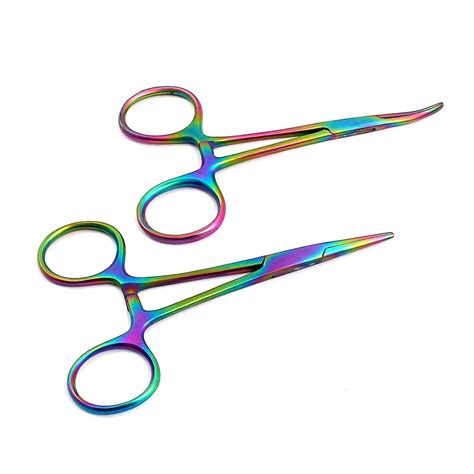 Amazon Aaprotools Set Of Multi Color Rainbow Mosquito Hemostat