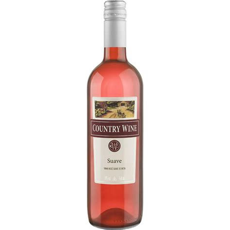 Vinho Country Wine Ros Suave Ml Shopee Brasil