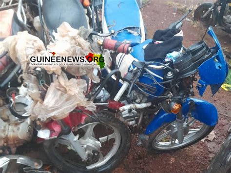 Siguiri la collision entre deux motos fait deux morts à Siguirini