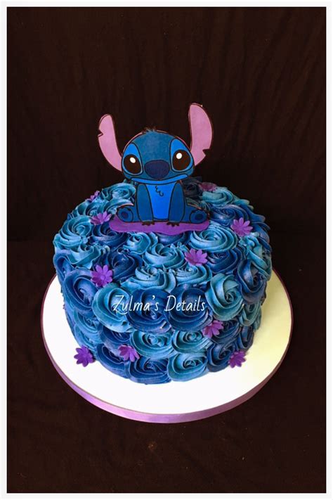 Stitch Cake Stitch Cake Disney Birthday Cakes 14th Birthday Cakes