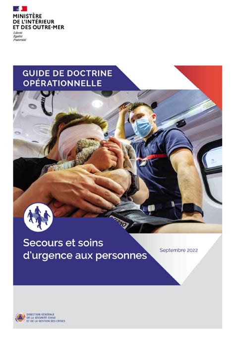 PNRS Guide de doctrine opérationnelle Secours et soins d urgence