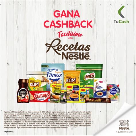 Recetas Nestl Tu Cash