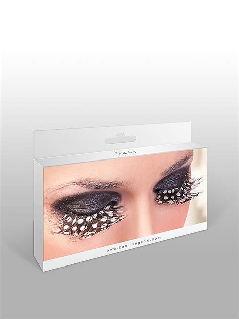 Paradise dreams műszempilla ragasztóval Brown Purple Baci Lingerie