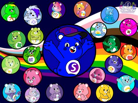 226876 Safe Artist Mrstheartist Cheer Bear Care Bears Funshine Bear Care Bears Good