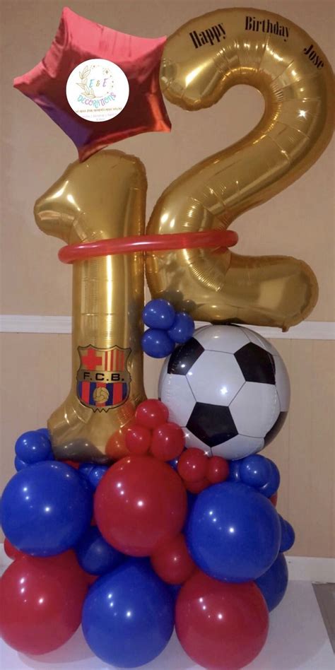 Barcelona Balloon Bouquet En 2023 Decoraciones De Globos Para Fiesta